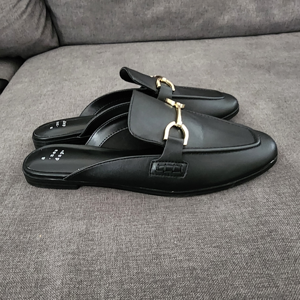 Women's A New Day Sandy Mule Flats Size 7